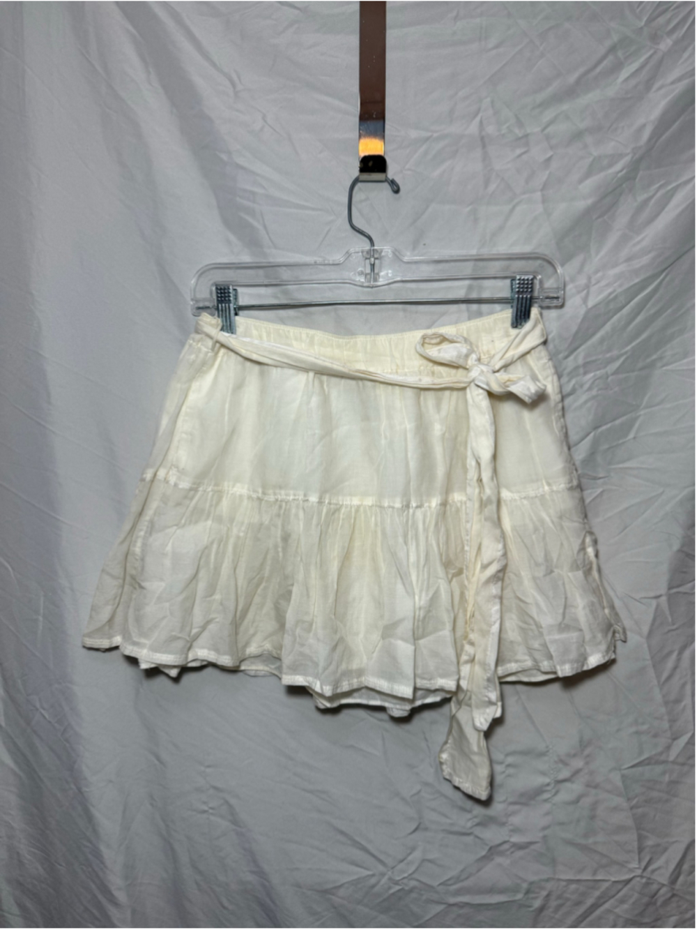 Women's Abercrombie & Fitch Mini Skirt, Size M, White
